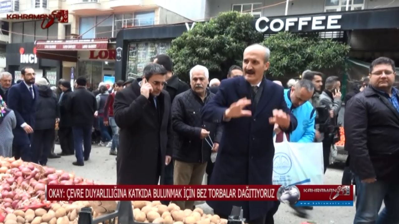 Çevre Duyarlılığına Katkıda Bulunmak İçin Bez Torba Dağıtıyoruz