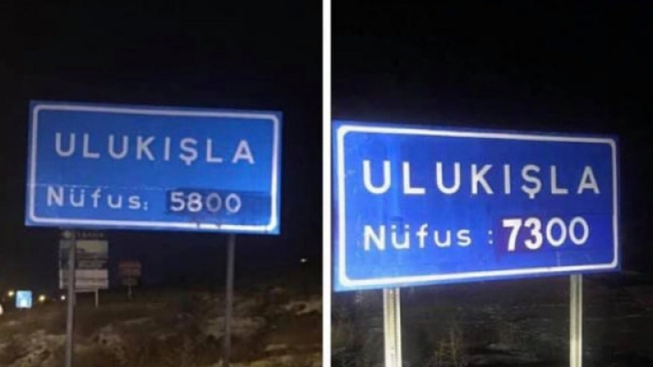 Nüfus Tabelası Değişti; Ortalık Karıştı!