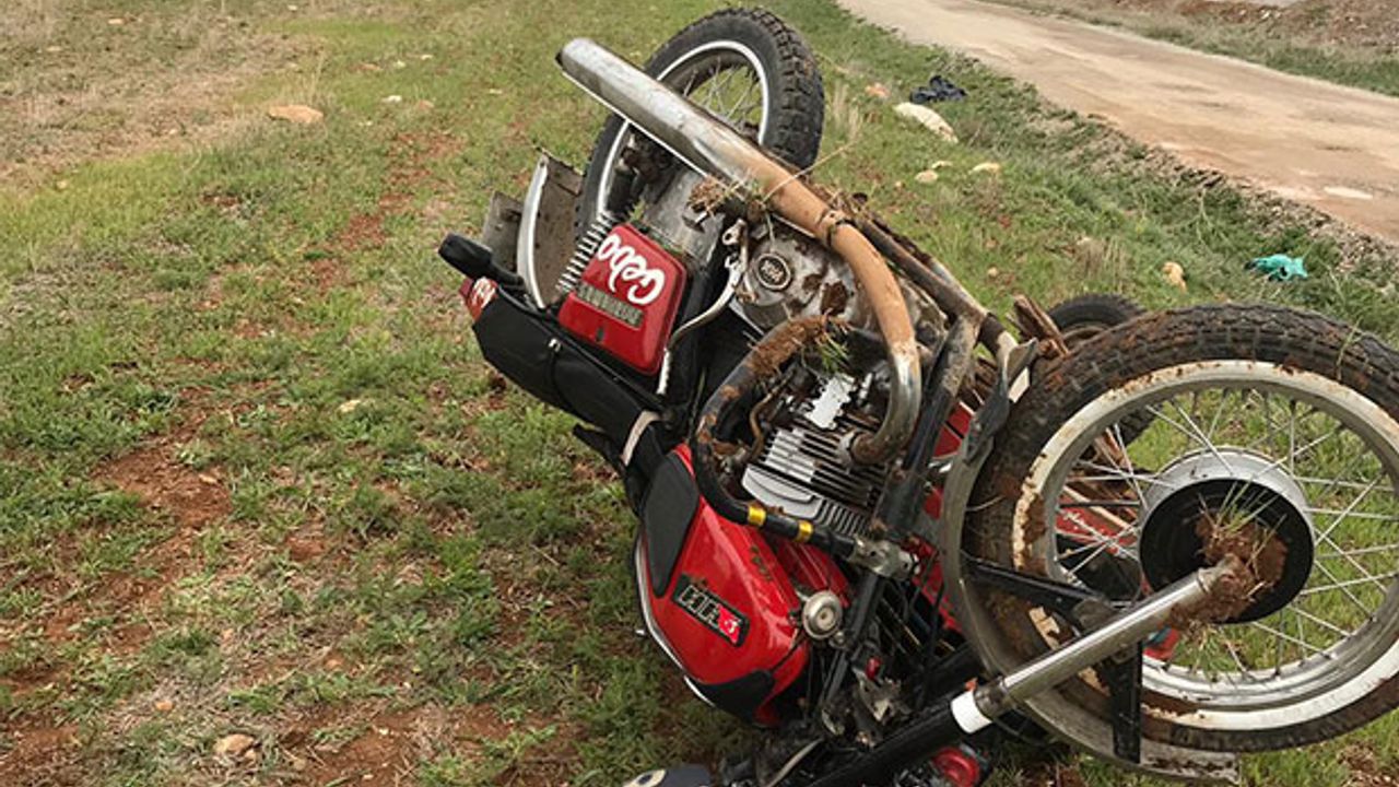 Kahramanmaraş'ta Motosiklet Devrildi: Sürücüsü Ağır Yaralandı