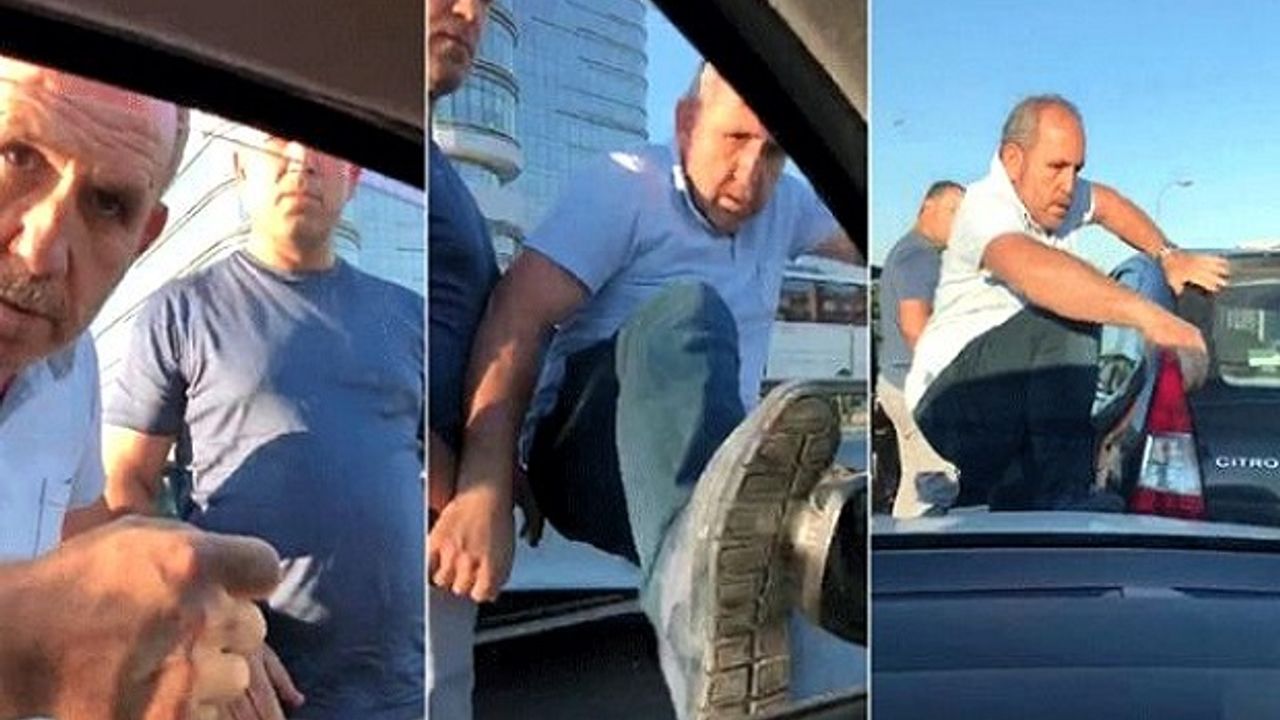 Hamile kadının aracına saldıran trafik magandasının kardeşinden açıklama