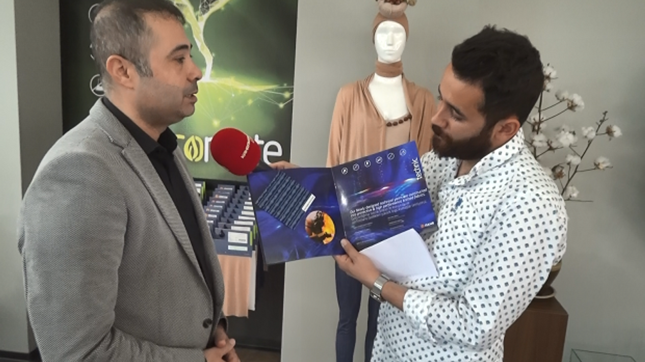 Kahramanmaraş'ta Sivrisinek ve Kene Konmayan Kumaş Üretildi
