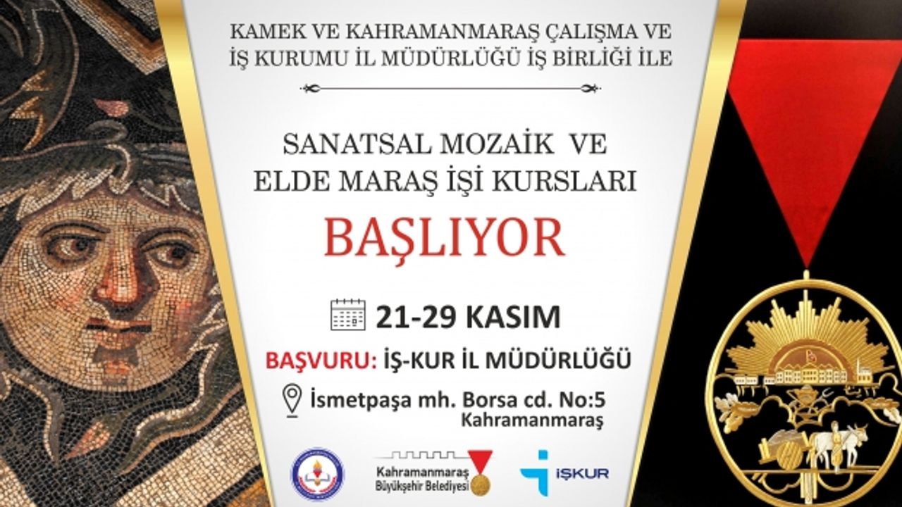 Kahramanmaraş'ta Hem Eğitim Hemde Aile Ekonomisine Katkı