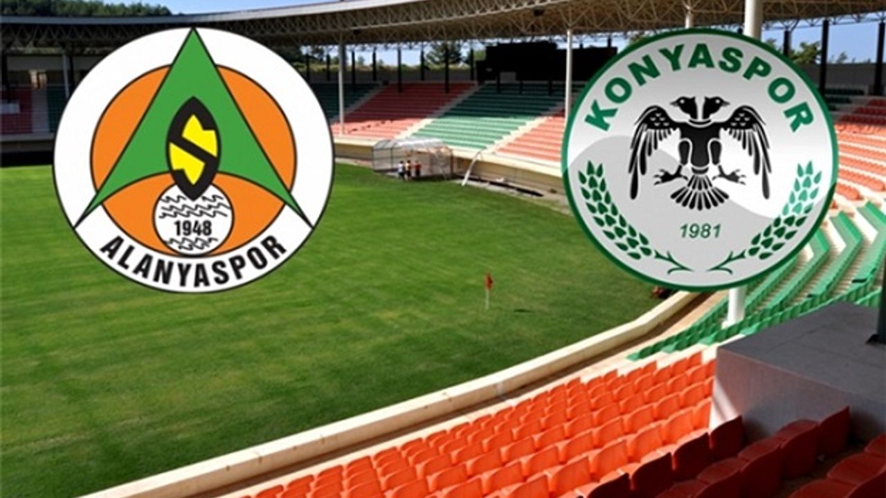 Alanyaspor-Konyaspor Maçı Canlı İzle