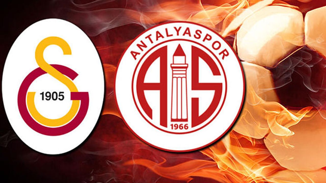 Galatasaray-Antalyaspor Maçı Canlı İzle
