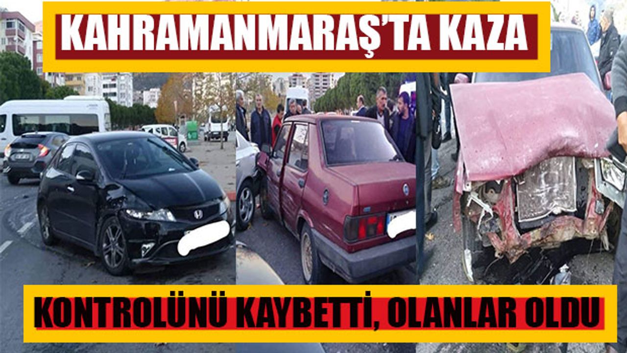 Kahramanmaraş'ta Feci Kaza:Kaza Yerinden Foroğraflar