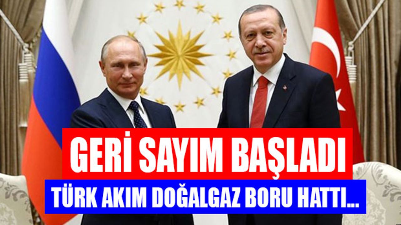 TürkAkım Doğalgaz Boru Hattı Açılıyor