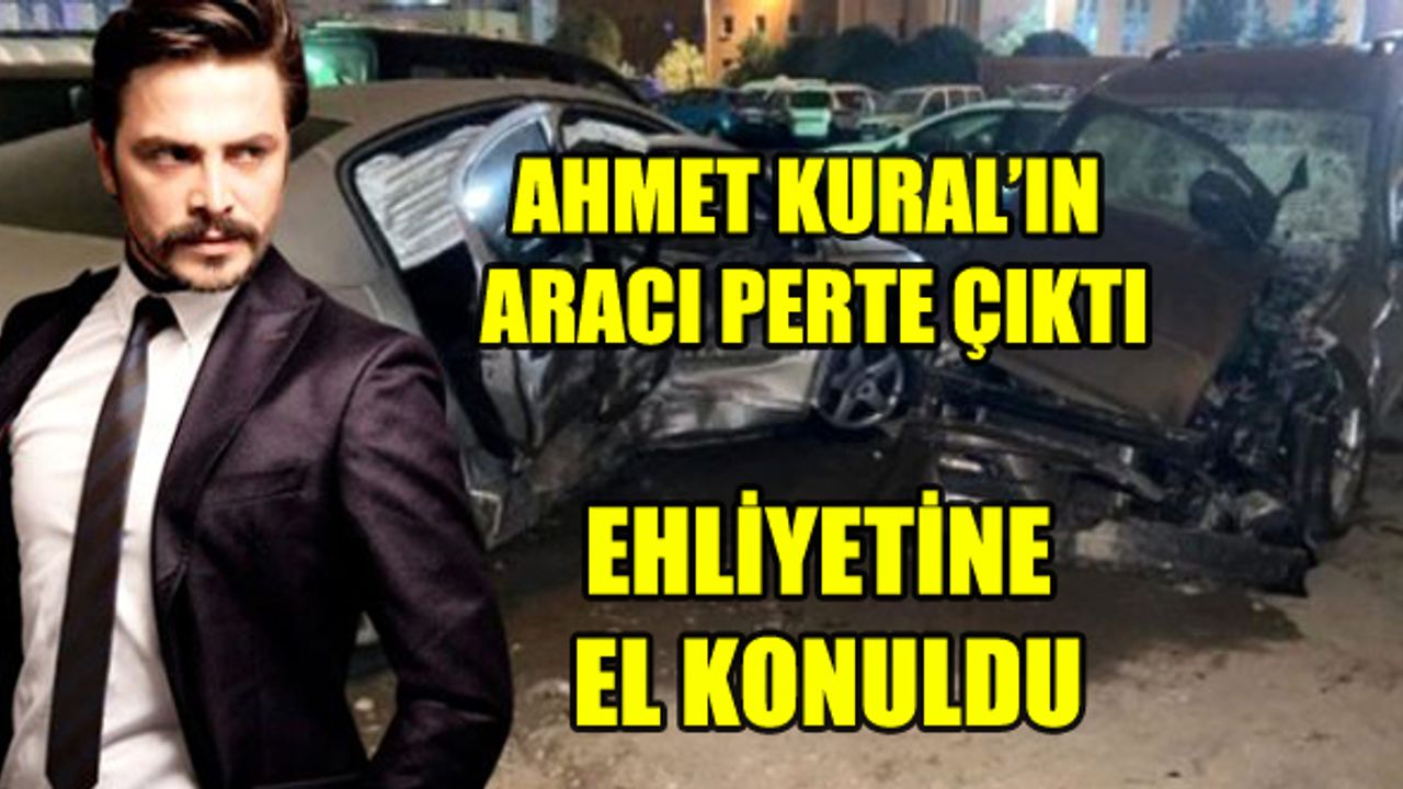Ahmet Kural Zincirleme Kaza Yaptı: Araç Pert