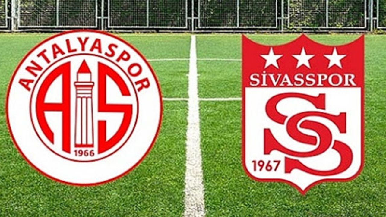 Antalyaspor-Sivasspor Maçı Canlı İzle