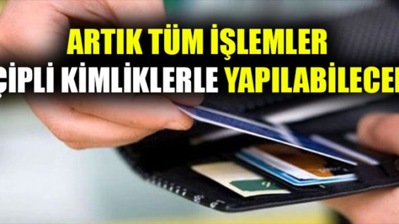 Ehliyet ve Kredi Kartı Taşıma Tarih Oluyor