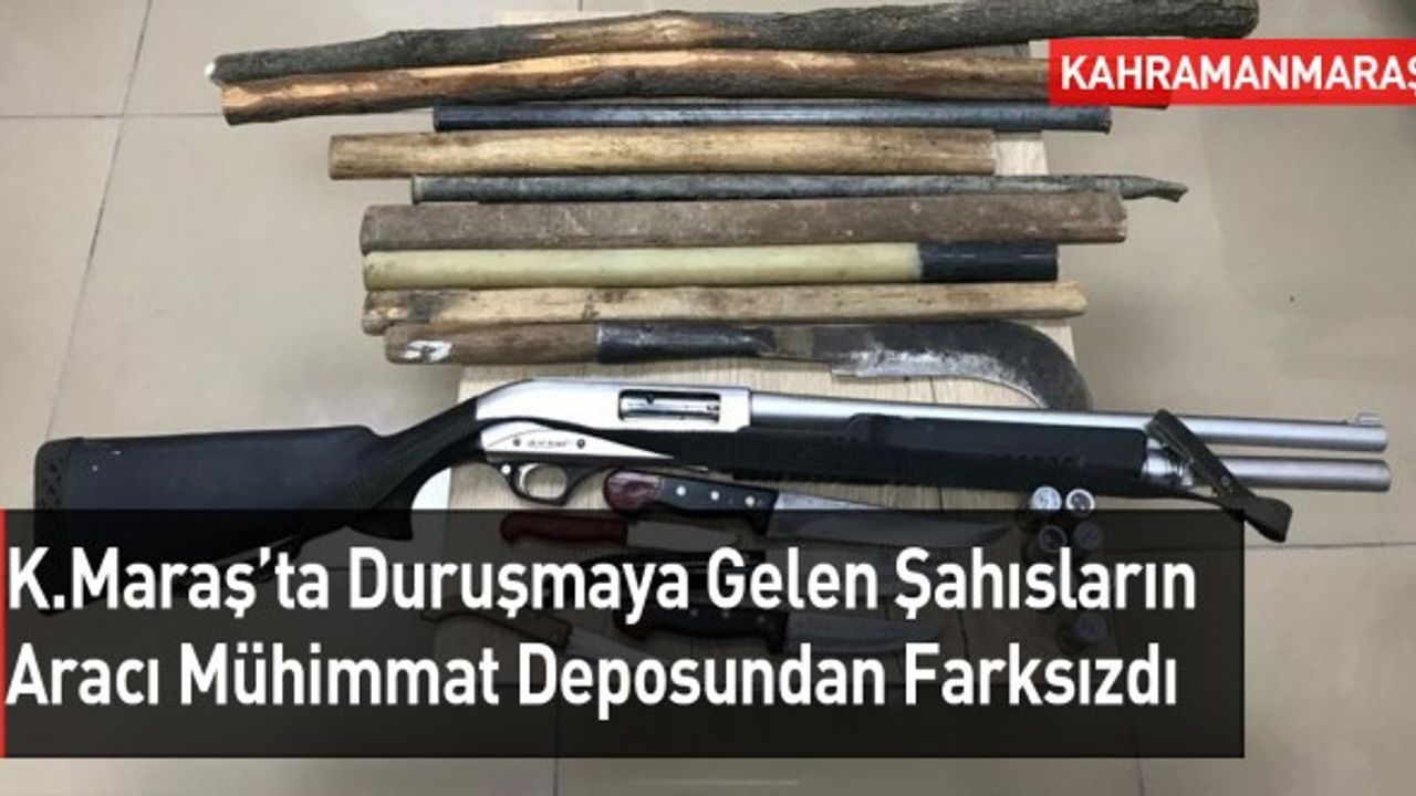 Kahramanmaraş'ta Duruşmaya Gelen Şahısın Üstünden Çıkanlar Şoke Etti