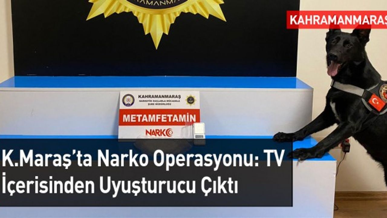 Kahramanmaraş'ta Narko Operasyonu: 2 Kişi Tutuklandı