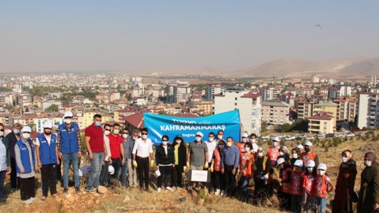 Kahramanmaraş'ta Ağaçlandırma Seferberliği: 500 Fidan Toprakla Buluştu