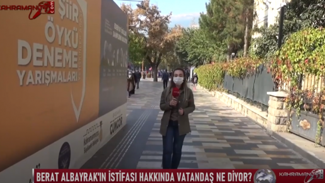 Kahraman TV Sokakta: Berat Albayrak'ın İstifası İçin Ne Düşünüyorsunuz?
