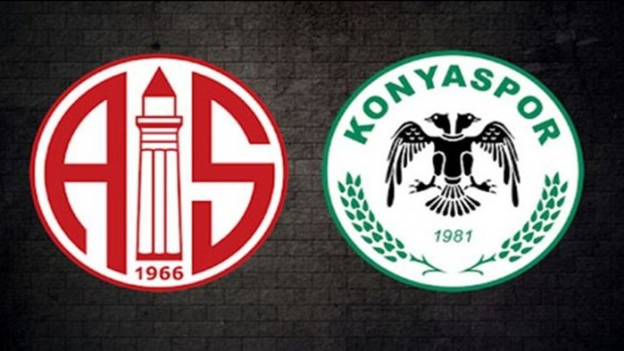 Konyaspor-Antalyaspor Maçı Canlı İzle