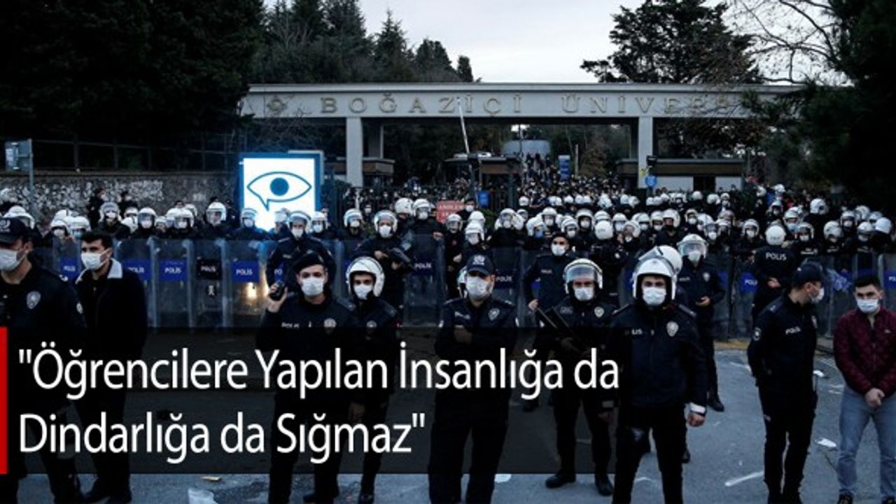 "Öğrencilere Yapılan İnsanlığa da Dindarlığa da Sığmaz"