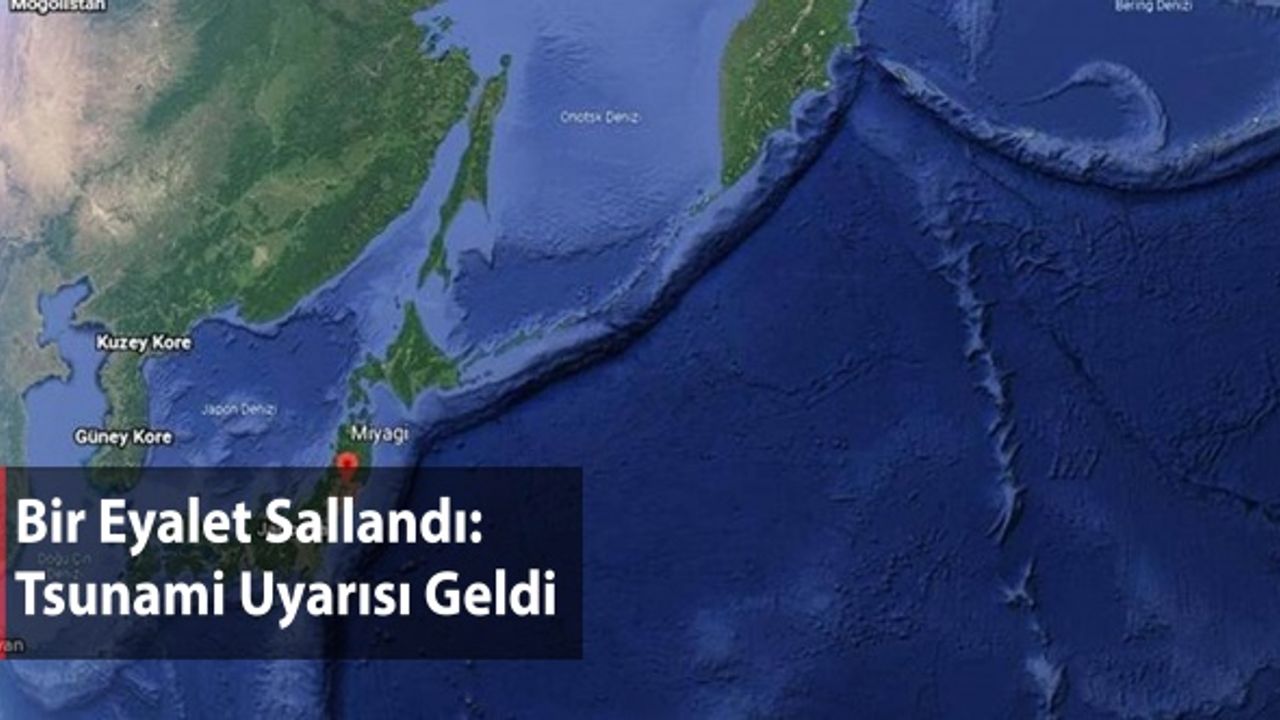 Bir Eyalet Sallandı: Tsunami Uyarısı Geldi