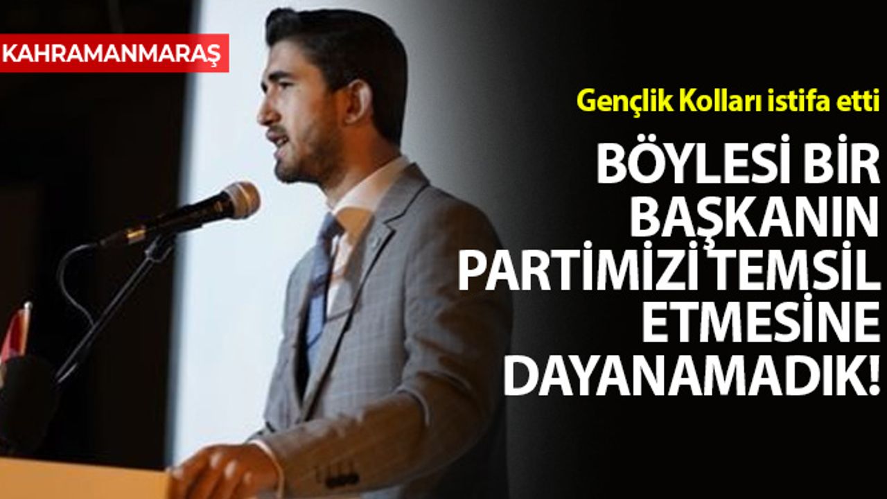 Kahramanmaraş İYİ Parti’de Başkan Çabukel’e Tepki: İstifa Ettiler