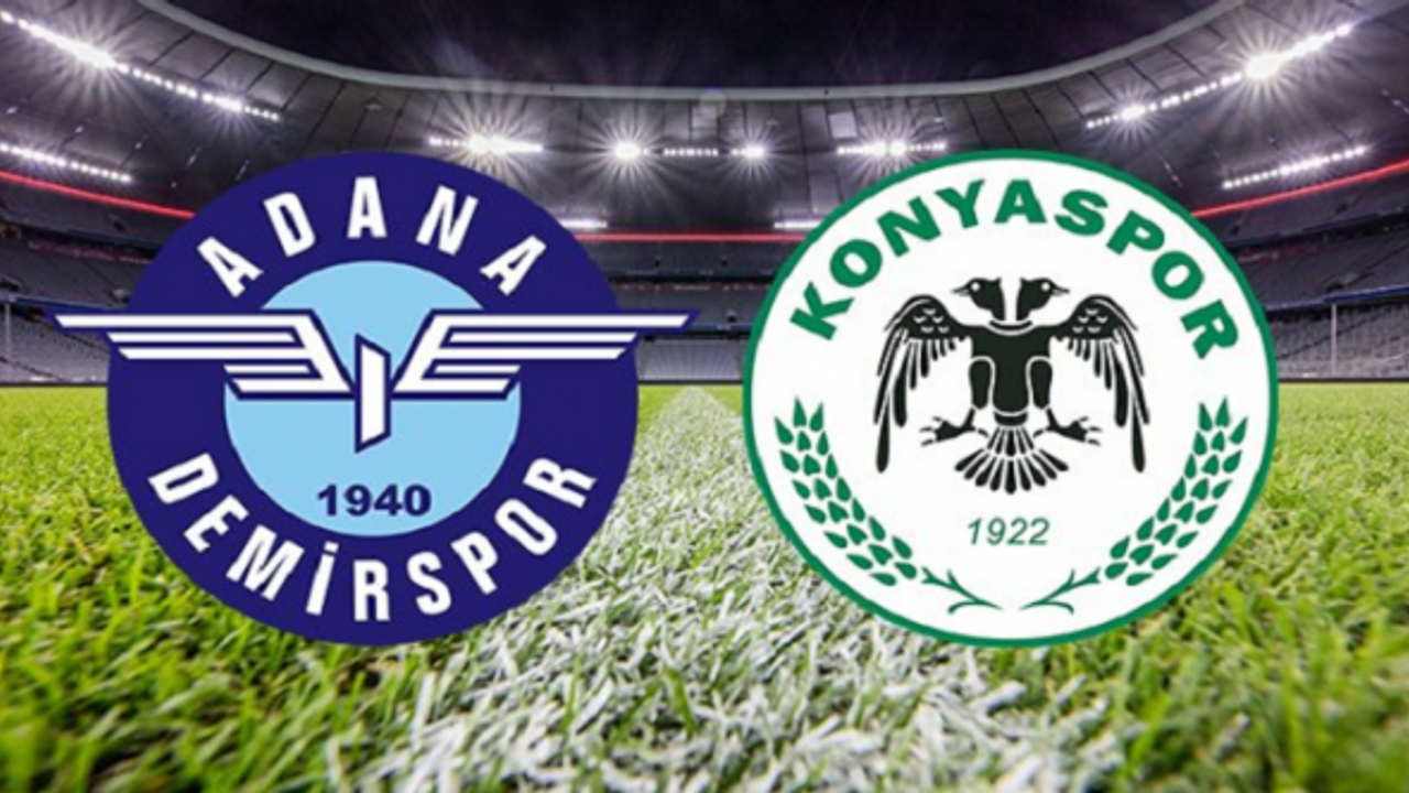 Adana Demirspor-Konyaspor Maçı Canlı İzle