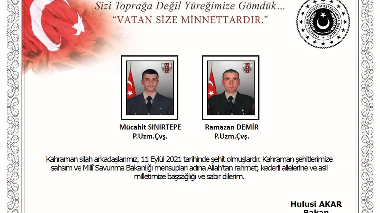 Şehit Piyade Uzman Çavuş Mücahit Sınırtepe Kimdir?