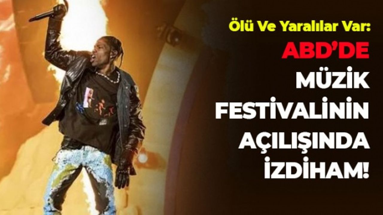 ABD'de Müzik Festivalinin Açılışında İzdiham: Ölü Ve Yaralılar Var