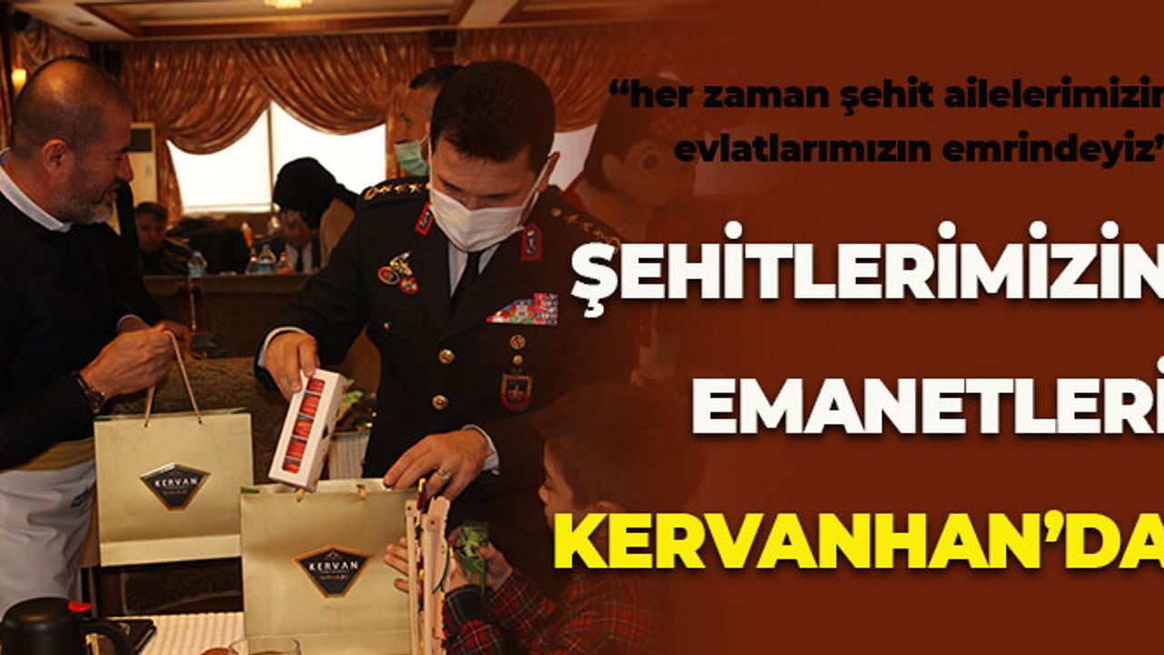 En Kıymetlilerimiz Kervanhan'da Karne Hediyesini Aldı
