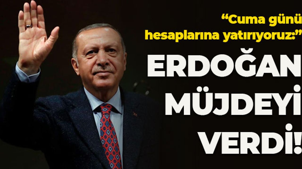 Erdoğan'dan Çiftçilere ve Öğrencilere Müjde