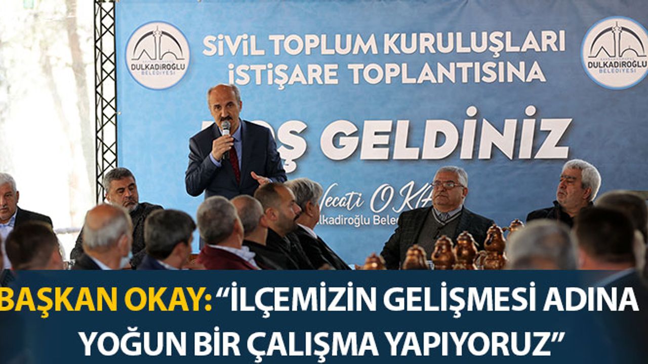 Başkan Okay: "Tüm Mahallelerimize Eşit Hizmet Götürmeye Çalışıyoruz"