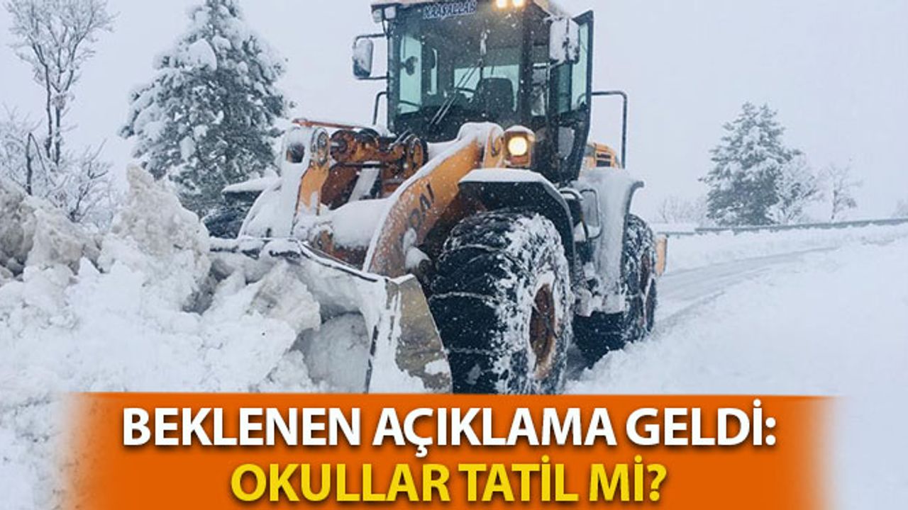 Kahramanmaraş'ta Okullar Tatil Mi?: Beklenen Açıklama Geldi
