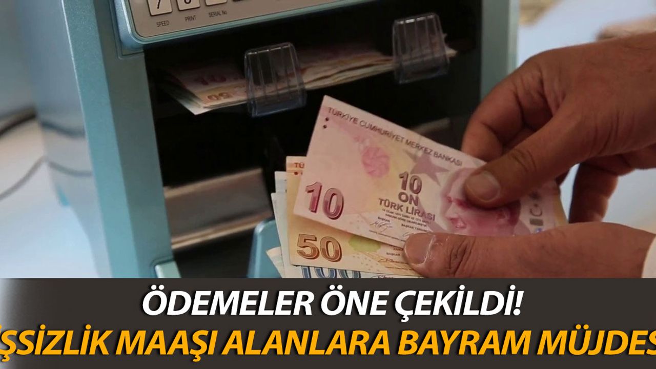 Ödemeler Geri Çekildi! İşsizlik Maaşları 29 Nisan'da Hesaplarda Olacak