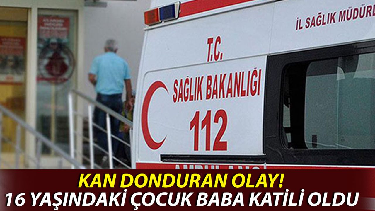 16 Yaşındaki Çocuk Tartıştığı Babasını Öldürdü