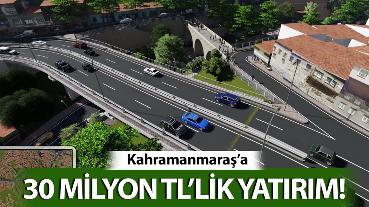 Kahramanmaraş'ta Yeni Kanlıdere Köprüsü’nde Çalışmalar Başladı