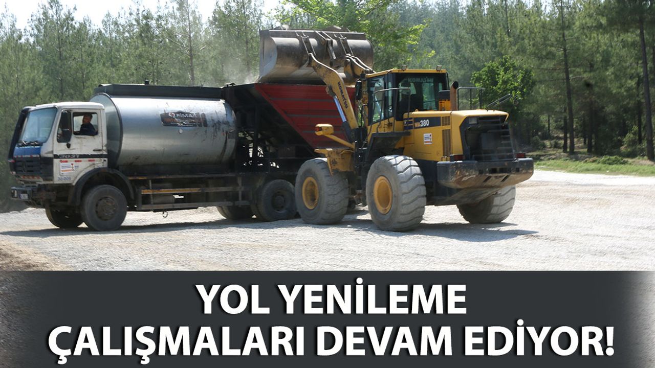 Büyükşehir Grup Yollarında Yenileme Çalışmalarını Sürdürüyor