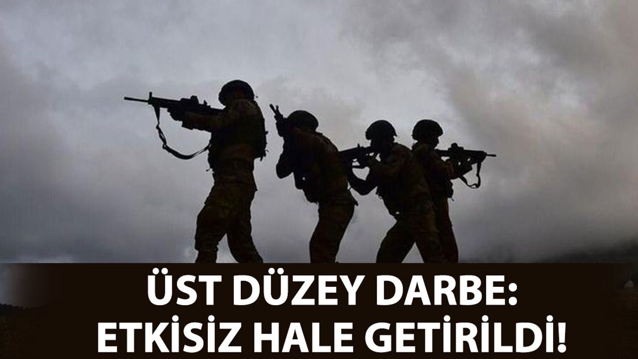 MİT'ten PKK'ya Üst Düzey Darbe