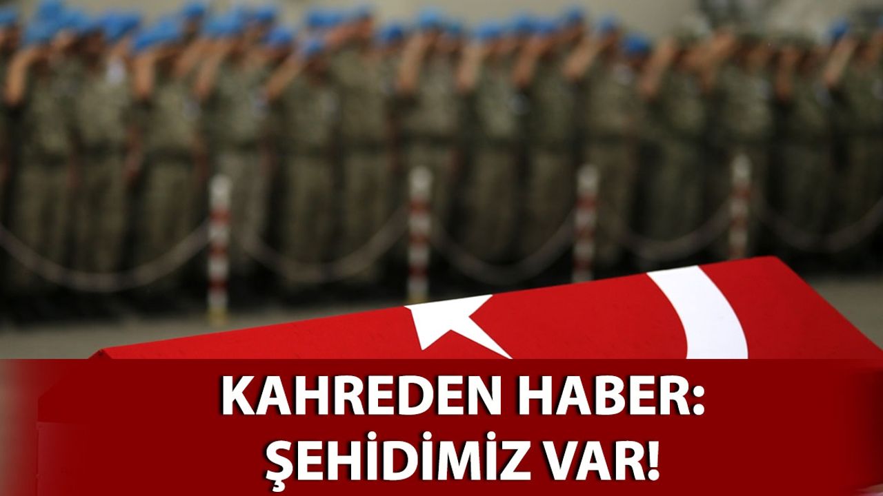 MSB Acı Haberi Duyurdu: 1 Asker Şehit
