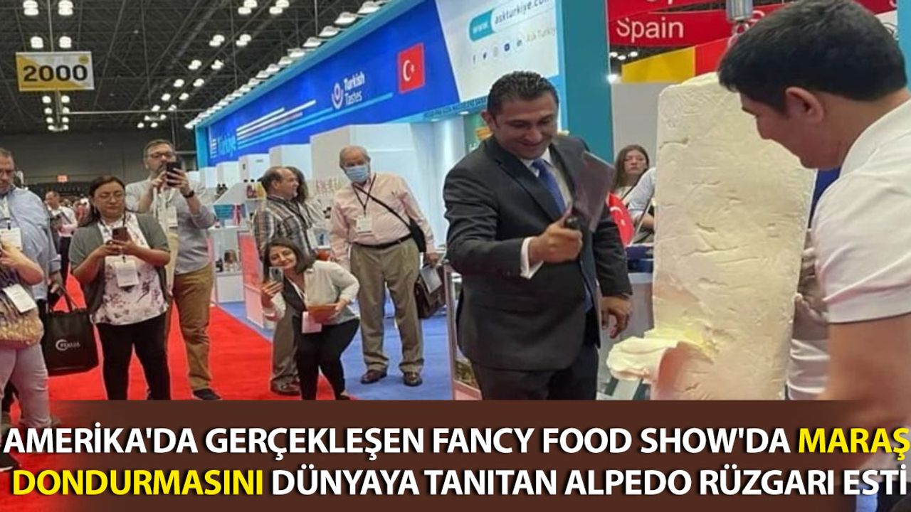 New York Başkonsolosu'na Maraş Dondurması Şovu