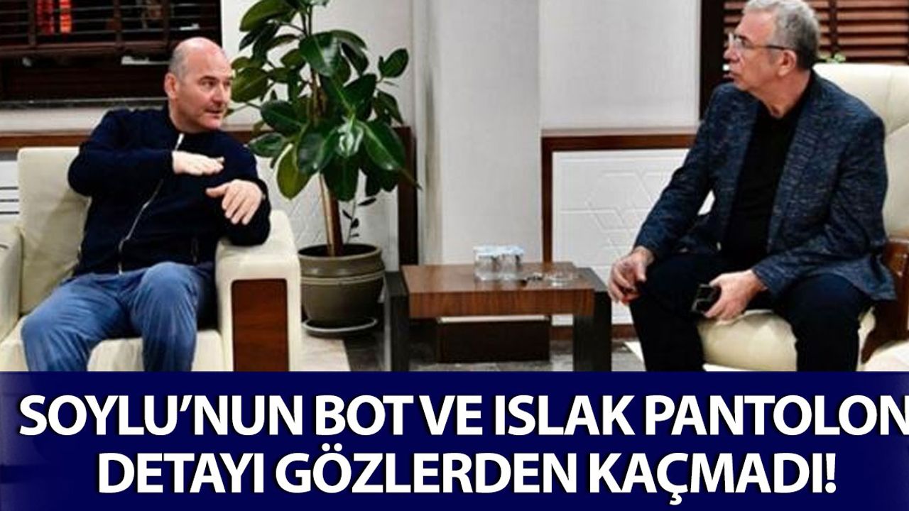 Soylu, Mansur Yavaş ile Sel Felaketini Görüştü