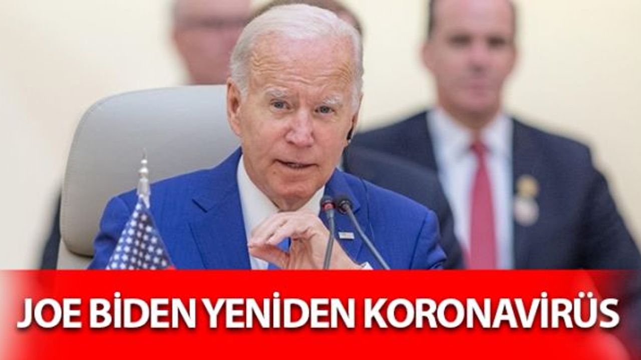 ABD Başkanı Biden'ın Koronavirüs Testi Yeniden Pozitif