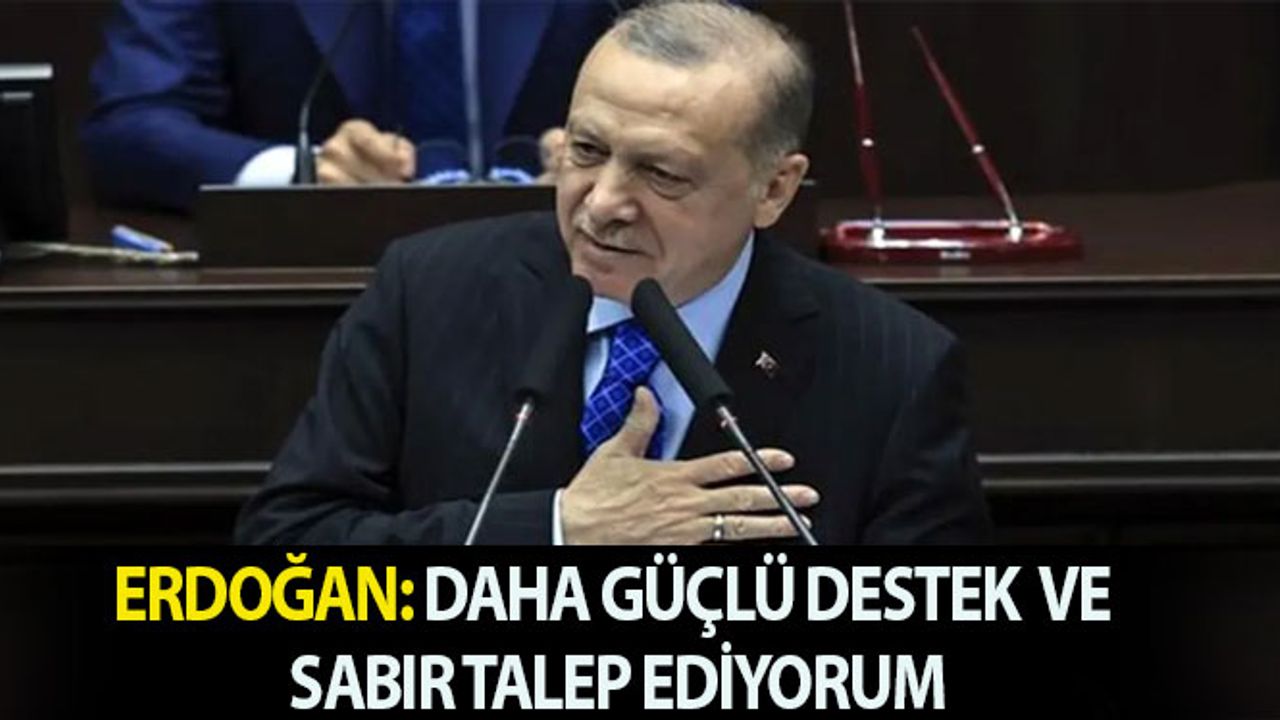 Cumhurbaşkanı Erdoğan Kurban Bayramı Mesajında Millete Seslendi: Biraz Daha Sabır