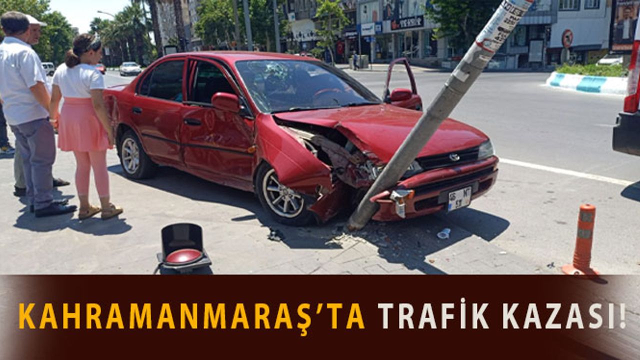  Kahramanmaraş’ta Trafik Kazası: 2’si Çocuk 3 Kişi Yaralandı