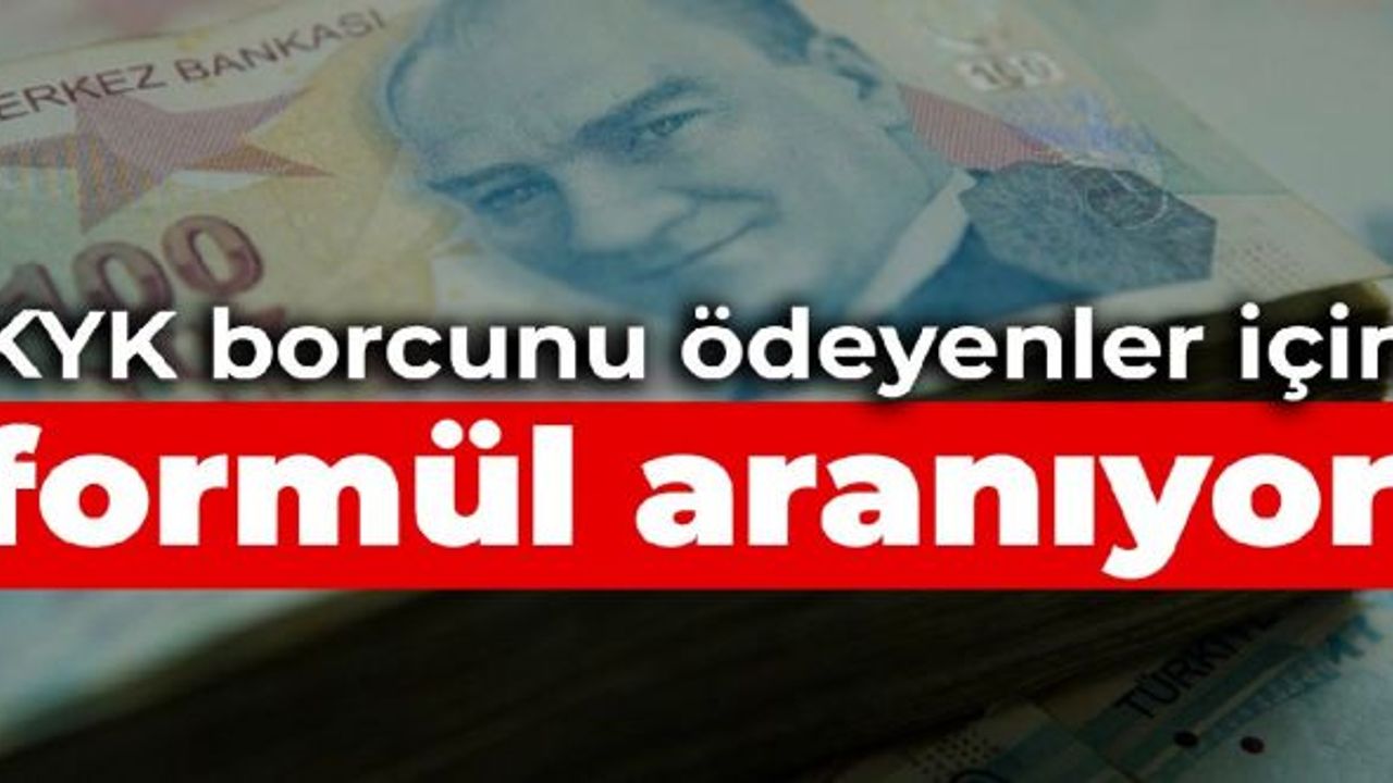 KYK borçlarını peşin ödeyenler ne yapacak?