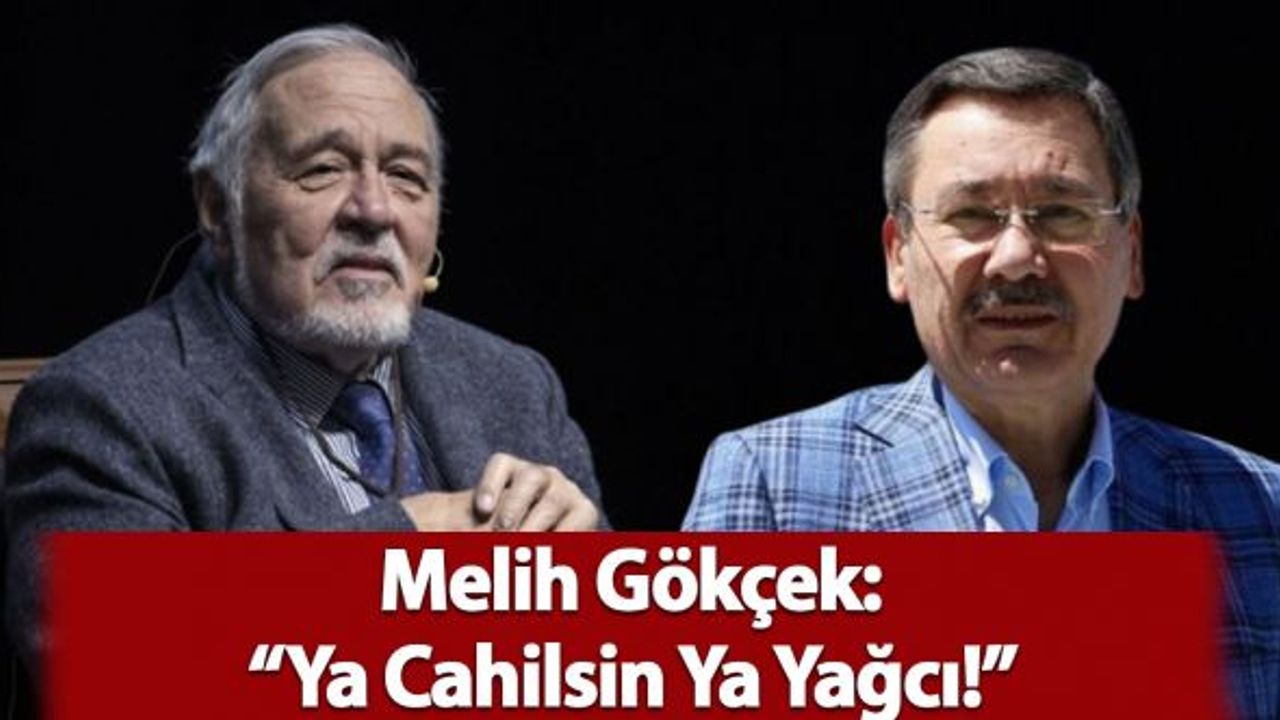 Melih Gökçek'ten İlber Ortaylı'ya Sert Sözler