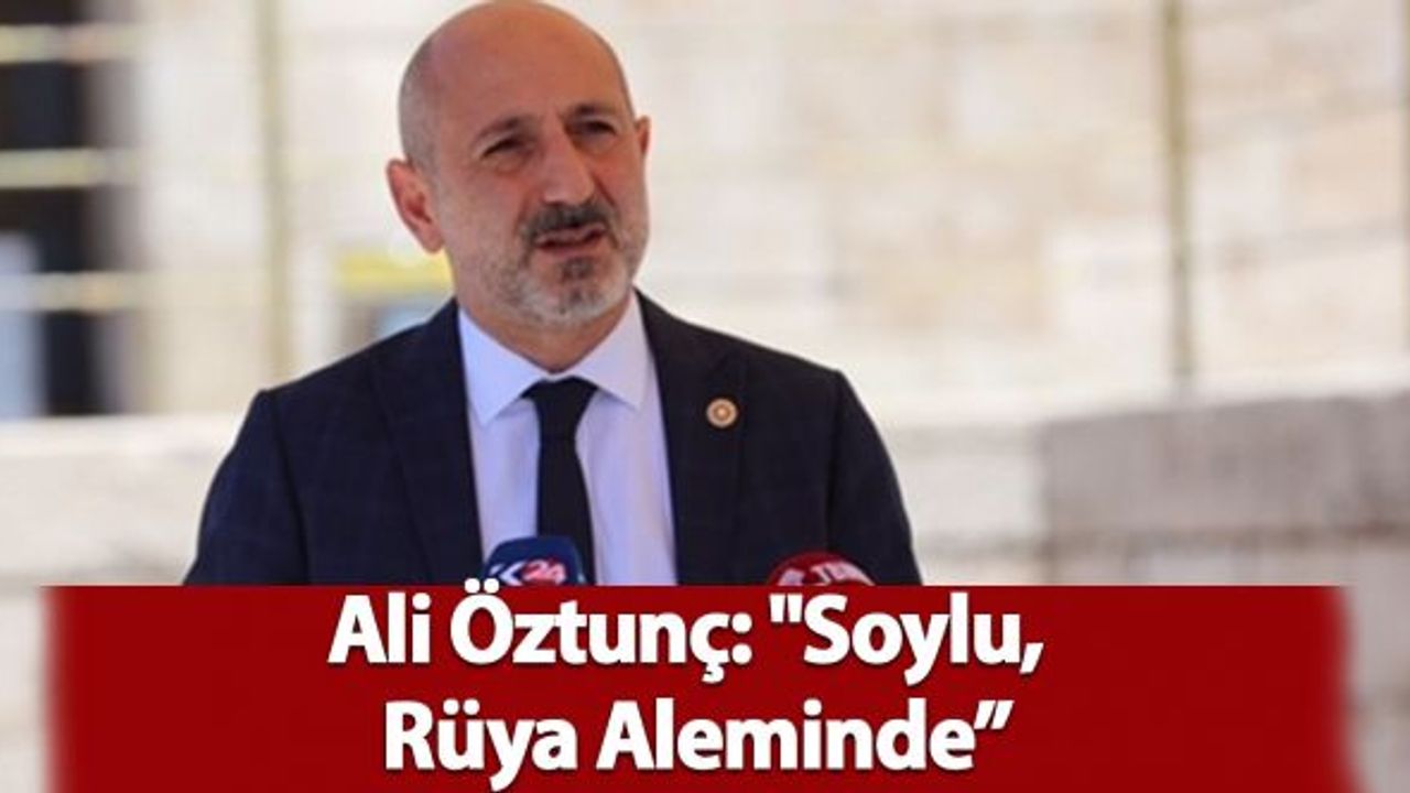Öztunç: 2023'ü Beklemeyelim Kasım Ayında Seçim Yapalım