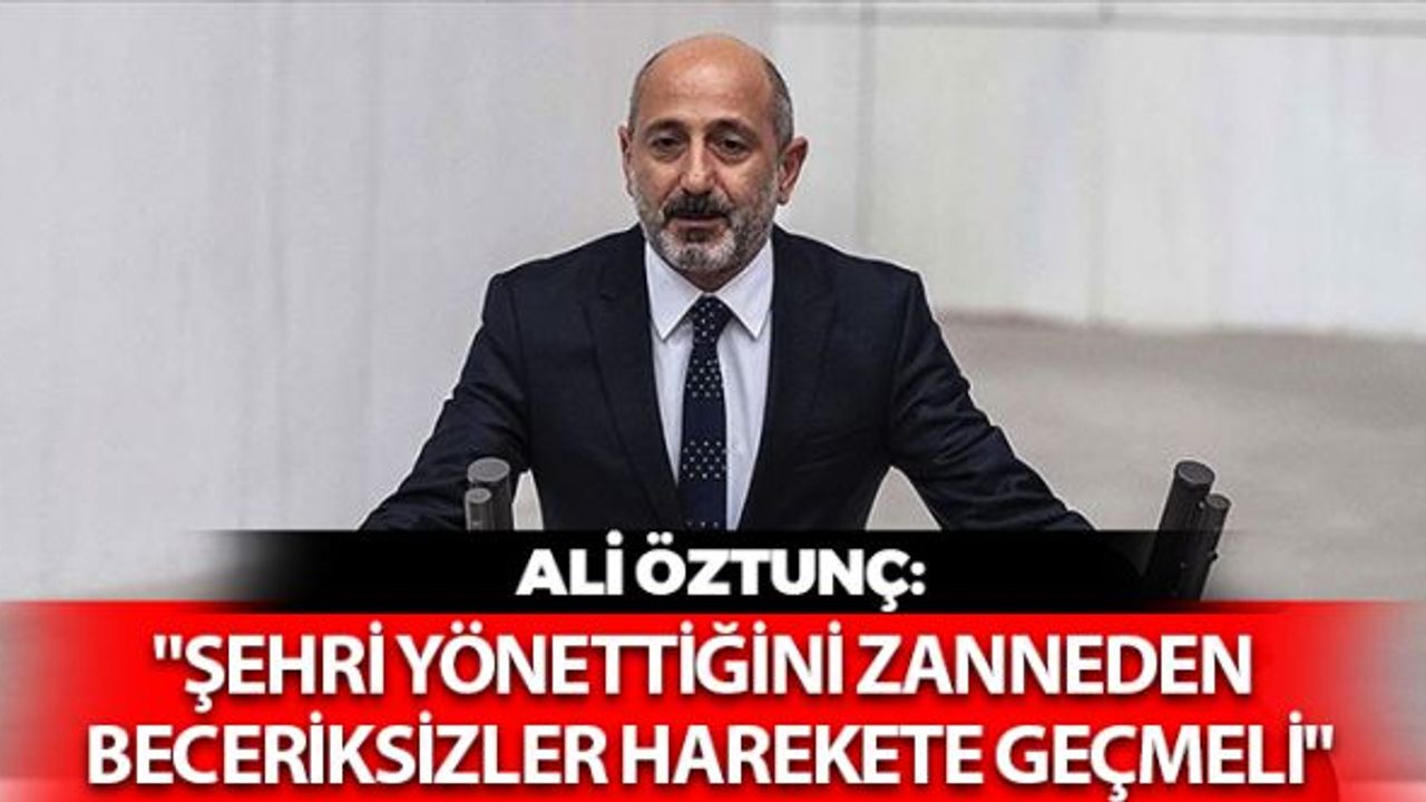 Öztunç: Ak Troller Saldırsın Umurumda Değil, Depreme Karşı Harekete Geçin