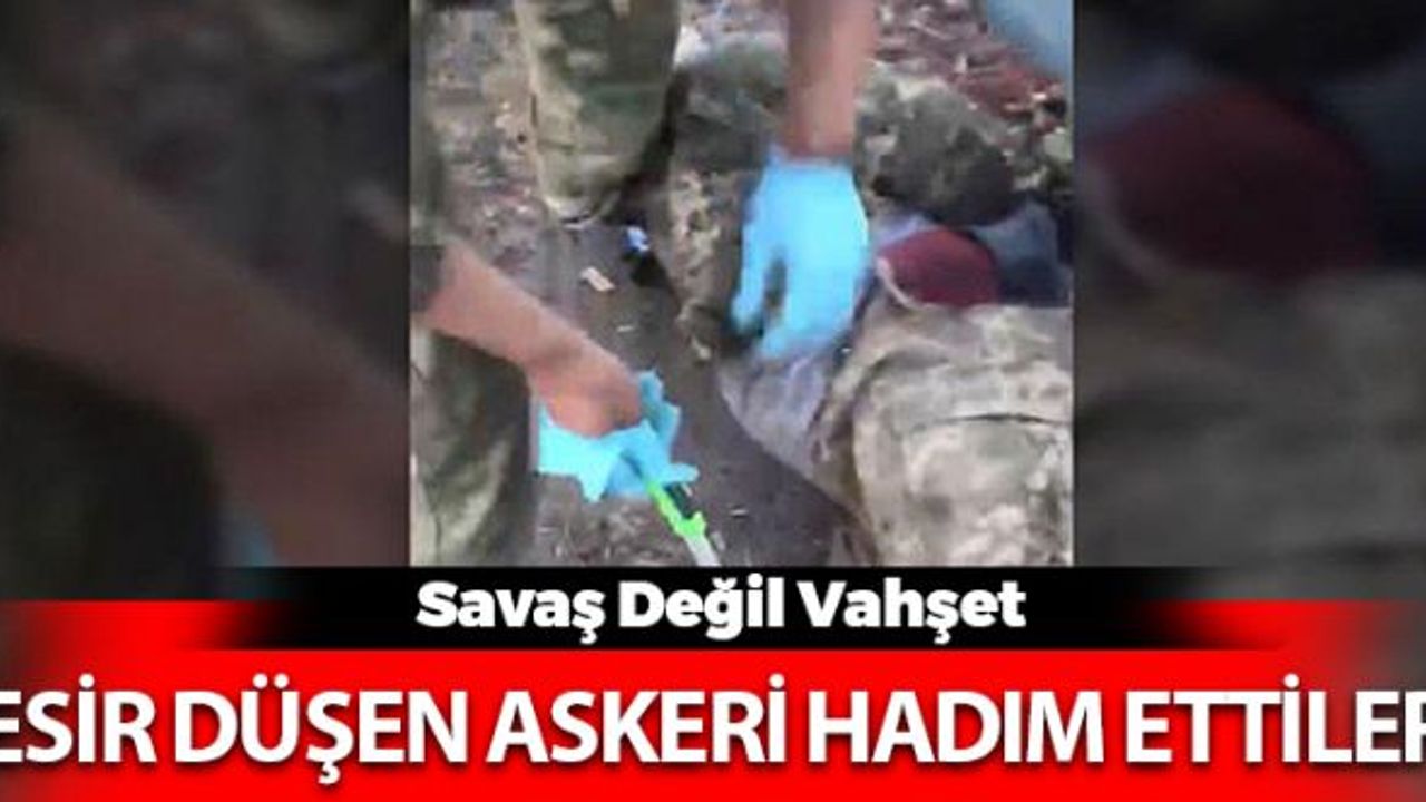 Savaş Değil Vahşet: Esir Düşen Askeri Hadım Ettiler
