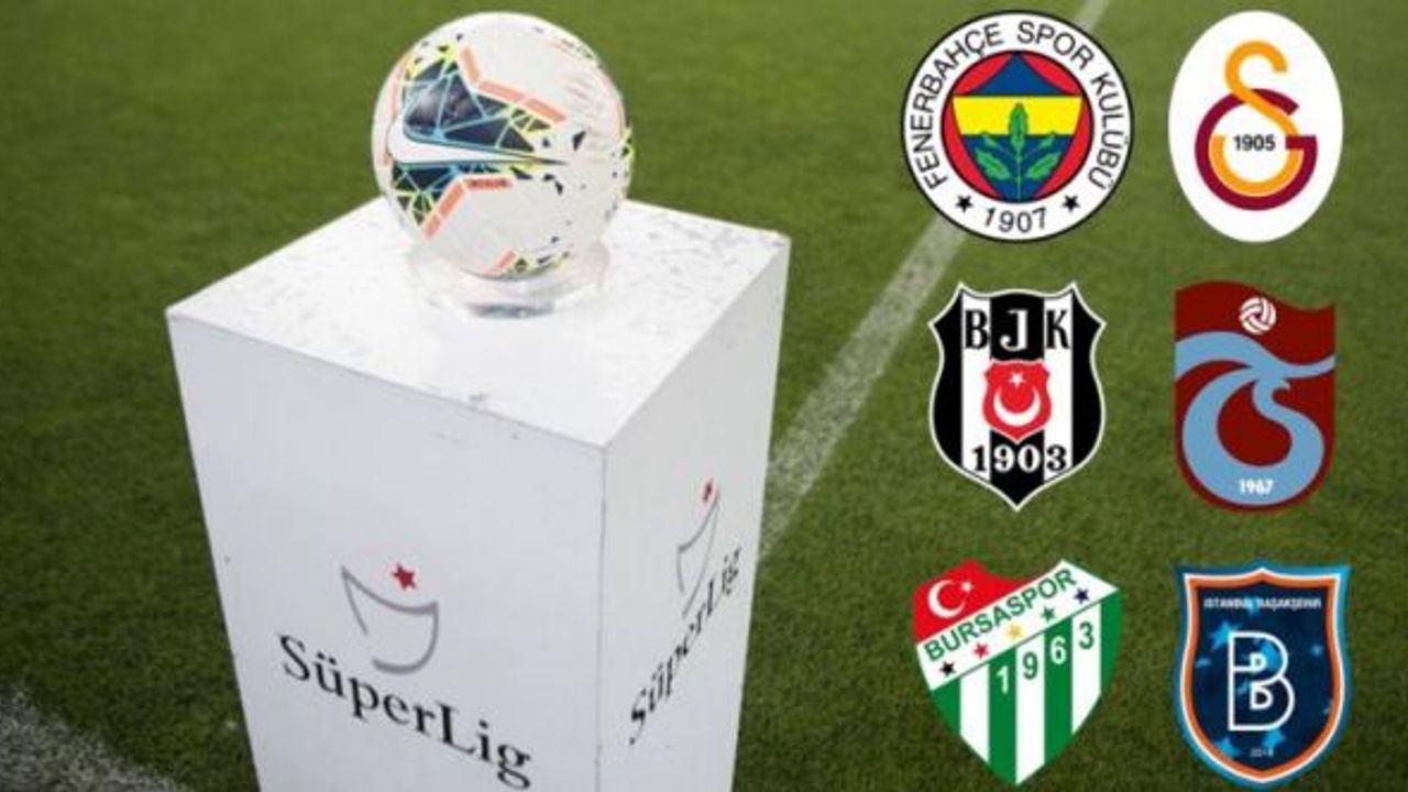 Süper Lig'in 1 ve 2. Hafta Programları Açıklandı