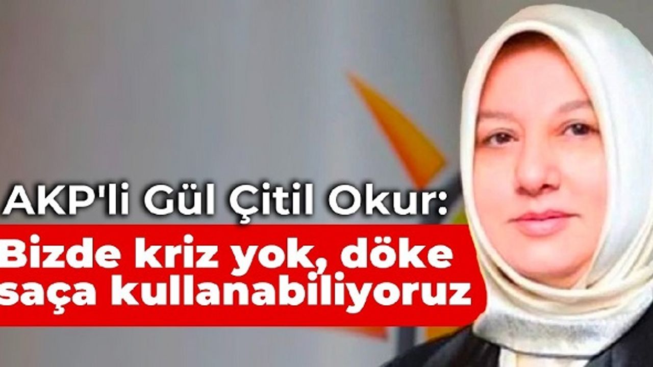 Gül Çitil Okur: Ülkemizde Bunun Gibi Krizler Yok