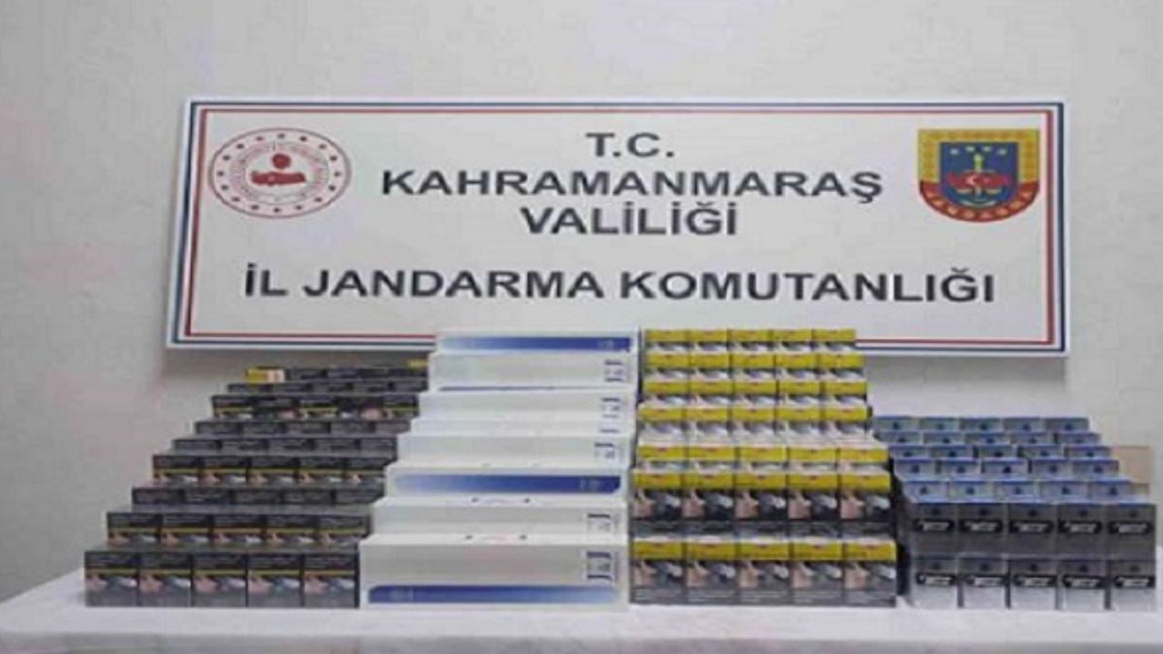 Kahramanmaraş'ta Kaçak Sigara Operasyonu: 630 Paket Sigara Ele Geçirildi