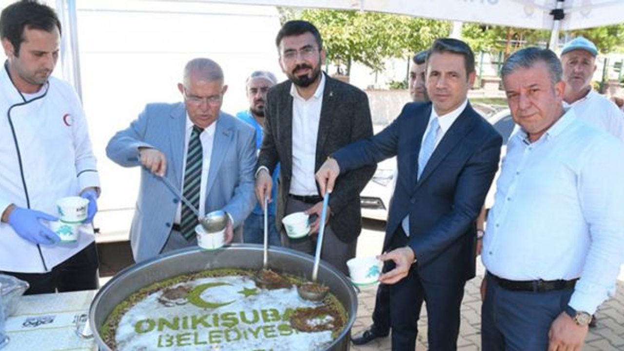 K.Maraş / Şehit aileleri ve gazilere aşure etkinliği