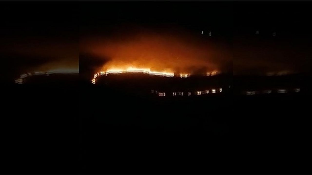 Pençe-Kilit Operasyonu Bölgesinde Terör Örgütü PKK/YPG Yangın Çıkardı