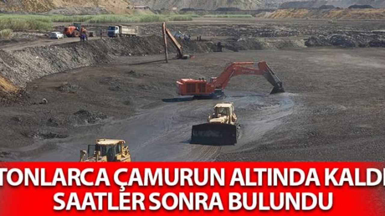 Tonlarca Çamurun Altında Kaldı Saatler Sonra Bulundu
